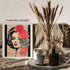 Posterizer 1 pcs-vintage woman with beautiful flowers collage-Retro Art-Floral & Botanical Art-Gift for Art Lovers- UNFRAMED Wall Art...