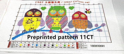 CaptainCrafts New Releases DIY Art Cross Stitch Kits Needlecrafts Patterns and Counted Embroidery Kit Christmas Stocking (Kitten Christmas Stockin...