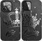 Black Matching Phone Cases compatible with - iPhone 13 Pro Max - 6.7 inch for Couple King and Queen Cover Cute Anniversary Boyfriend Girlfriend En...