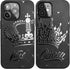 Black Matching Phone Cases compatible with - iPhone 13 Pro Max - 6.7 inch for Couple King and Queen Cover Cute Anniversary Boyfriend Girlfriend En...