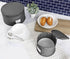 7" Small Plate Storage Case - China Storage Container - Stackable With Padded Interior to Store your Dinnerware Dishes - 12 Felt Dividers Included...