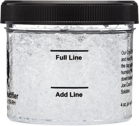 Crystal Gel Humidifier for Cigar Humidors - 4oz Jar...