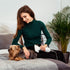 2pcs Replacement Slicker Brushes Pet Hair Dryer | Stainless Steel Soft Pins | Spare Brush Heads for Dog & Cat Grooming...