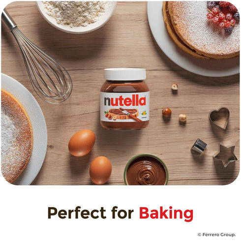 Nutella Hazelnut Spread With Cocoa For Breakfast, 7.7 Oz Jar...