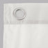 No. 918 Emily Sheer Voile Grommet Curtain Panel, 59" x 63", Eggshell Off-White...