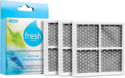 mist Fresh LG LT120F Air Filter Replacement, Compatible Model Numbers: Kenmore Elite 9918, 795 and LG ADQ73214404, LMXS30776S, 3 Pack - Fresh...