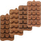 homEdge Truffle Mold, Set of 4 Packs Food Grade Non-Stick Silicone Jelly Chocolate Candy Ice Molds...