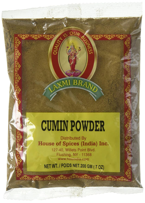 Laxmi All-Natural Dried Cumin Powder - 7 Ounce...