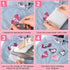 MTLEE 40 Pcs Pink Iron on Patches Embroidered Cute Applique Patches Appliques Pretty Preppy Unicorn Assorted Styles Cowgirl DIY Sew for Clothes Ja...