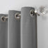 Sun Zero Cooper Thermal Insulated Energy Efficient Grommet Curtain Panel, 40" x 95", Gray...