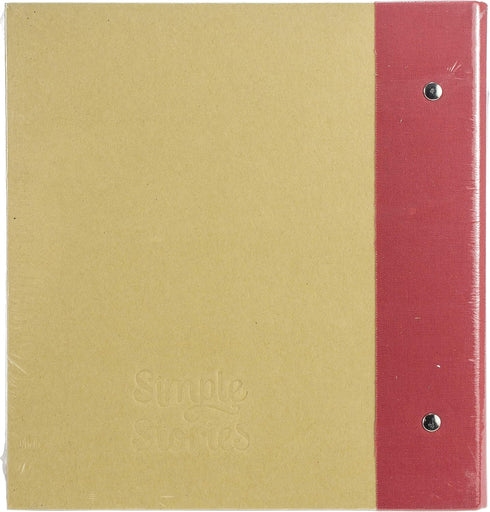 Simple Stories Sn@p! Binder 6"X8" - Red...