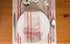 DII French Stripe Dining Table Collection Farmhouse Style Table Runner, 14x108 Inches, Taupe/Red...