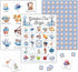 Garden Tea Bingo Game - Tea Party Bingo Card - 24 Players Bingo Game Set Indoor Outdoor Activities - Tea Party, Bridal Shower, Birthday Party Favo...