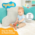 OgoBolli Teether Ring Tactile Sensory Ball and Baby Rattle Toy for Babies & Toddlers - Stretchy, Squishy, Soft, Non-Toxic Silicone - Boys and Girl...
