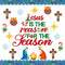 BeYumi 96Pcs Jesus is The Reason for The Season Cutouts Bulletin Board Decoration Set Christmas Nativity Christian Faith Religious Sunday School C...