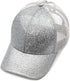 C.C Hatsandscarf Ponytail caps Messy Buns Trucker Plain Baseball Cap (BT-6)...