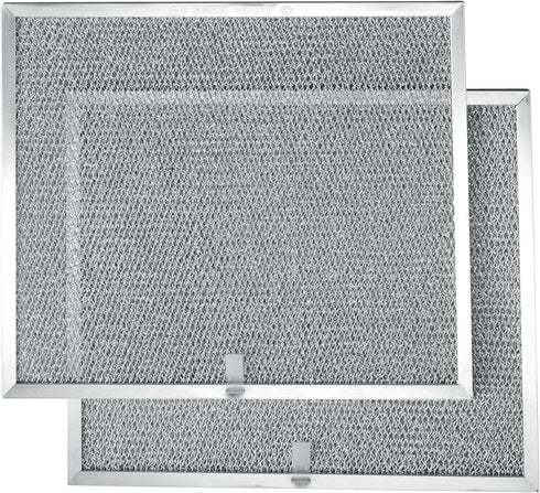 Broan-NuTone BPS1FA30 Aluminum QS1 Series Range Hoods, Kitchen Exhaust Grease Filter, 2 Count (Pack of 1), Grey, 2 Set...