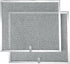 Broan-NuTone BPS1FA30 Aluminum QS1 Series Range Hoods, Kitchen Exhaust Grease Filter, 2 Count (Pack of 1), Grey, 2 Set...
