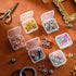 SATINIOR 12 PacK Clear Plastic Beads Storage Containers Box with Hinged Lid for Beads and More (1.7x1.7x0.79 Inch)...