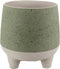 The HC Companies 6 Inch Orion Self Watering Planter - Lightweight Indoor Plastic Plant Pot for Herbs and Flowers, Sage...