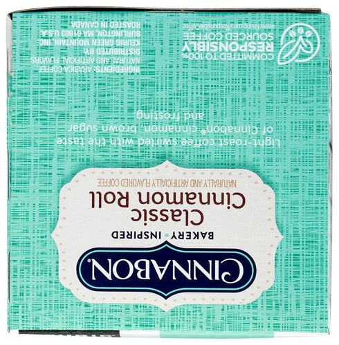 Cinnabon Classic Cinnamon Roll Keurig Single-Serve K-Cup Pods, Light Roast Coffee, 12 Count (Pack of 1)...