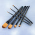Majestic Royal & Langnickel Filbert and Oval Wash Artist Brush Set, 7-Piece...