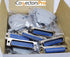 6 Sets Solder Cup DB25 Male + Plastic Hoods, 25 Pins D-Sub Connector & Hood Set, 12-Pack (6 DB25 Males + 6 Hoods)...