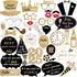 KatchOn Photo Booth Props for New Years Eve 2025 - Huge Pack of 35 | Happy New Year Decorations and Party Supplies...