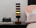 Desk Lamp for Bedside Table with 1 Watt Yellow LED Bulb, Decorative Handmade Nigthstand Lamp for Bedroom, Living Room, Kids Room or College Dorm. ...