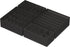 Simple Houseware 4-Pack Drawer Organizer Set - Closet Dividers for Underwear, Socks, Bras, Scarves, Ties - Foldable Non-Woven Storage Boxes, Black...