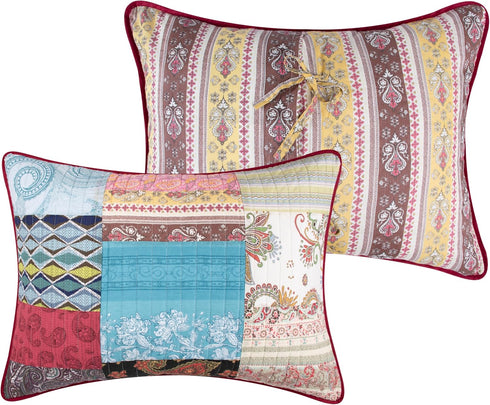 Greenland Home Bohemian Dream Pillow Sham, Standard, Multicolored...