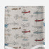 Fly-by Diaper Changing Pad, Grey Cover-Airplane Print...