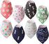 Mr. Pen- Baby Bibs, 8 Pack, Baby Bibs for Girls and Boys, Drool Bibs, Bandana Bibs, Drool Bibs, Toddler Bibs, Baby Bandana Bibs, Baby Bandana, Bib...