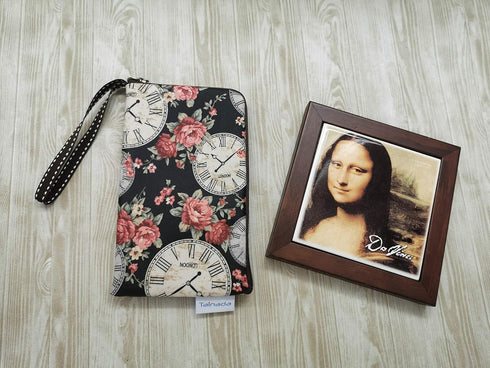 Tainada Women Universal Phone Wristlet Wallet Pouch, Dual Slots Zipper Purse Carry Case Bag for iPhone 16/15/14, 16/15/14 Pro Max, 16/15/14 Plus; ...