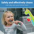 Dr. Brown's Infant-to-Toddler Training Toothbrush Set, Mint Elephant with Fluoride-Free Strawberry Baby Toothpaste, 0-3 Years...