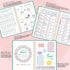 36Pcs Bullet Journal Stencils Templates Set (5.1 * 7.9 Inch) - Bullet Journals Accessories/Supplies Kit - Journal Stencils for Bullet Journaling -...