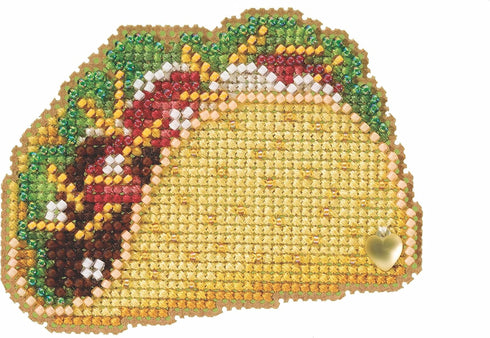 WICHELT IMPORTS INC Counted Cross Stitch Taco, Multi...