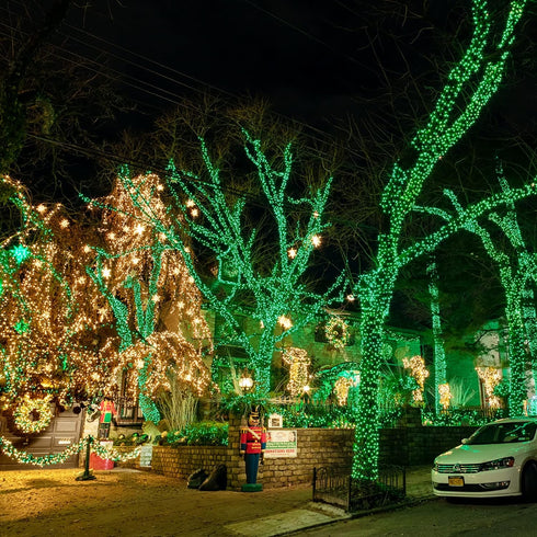 Dazzle Bright Fairy Lights Battery Operated, 20 FT 60 LED Silver Wire St. Patrick's Day Waterproof Battery Operated String Lights, Christmas Decor...
