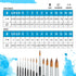 Princeton Aqua Elite Paintbrush, Size 8, Matte Black...