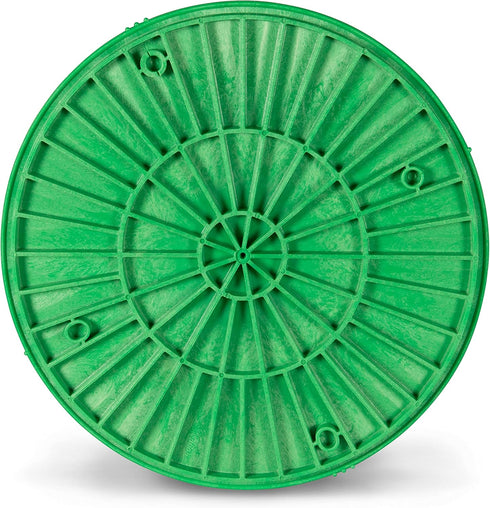 Speedball 12 Inch Round Universal Pottery Wheel Bat, Green, for Ceramics and Clay Work...