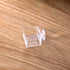 crapelles 4pcs mini insect water dish, Transparent and harmless plastic, small reptile feeding feeder, crickets pet worm cups spider gecko Butterf...