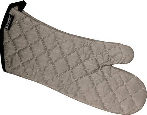 San Jamar 801SG17 Silicone Temperature Protection Oven/Freezer Mitt, 17" Length, Silver...
