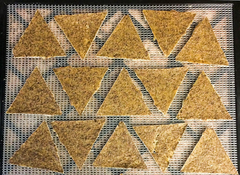 Triangle Chip Silicone Sheet Mold Compatible With Cosori Dehydrator Bright Kitchen Re-Usable Non-Stick Mat...