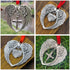 JUPPE Memorial Sympathy Gift - Angel Wings Christmas Ornament Decoration - A Piece of My Heart Lives in Heaven - Bereavement Gift for Loss of Love...
