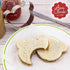 Ann Clark Cookie Cutters Bear Sandwich Cutter Cookie Cutter 3.5" Made in USA...