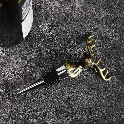 Deer Antler Wine Bottle Stopper for Bar Bartender Men and Women,Thanksgiving,Hallowmas,Christmas...