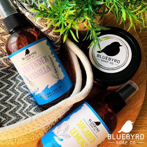 BLUEBYRD Soap Co. Lavender Vanilla Fragrance for Hair and Body | Alcohol Free Hair Perfume | Perfumed Hair and Body Mist -Sweet Vanilla & Relaxing...