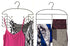 DR. ORGANIZER Leggings/Yoga/Stretch Pants & Tank Top/Cami Closet Organizer Hanger 2/pc Set Combo, Tank Top & Pants, Black, 2 Piece...