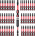 50 Pieces T20 2 In. Impact Tough Magnetic #20 Torx Head Power Bits, S2 Alloy Steel T20 Screwdriver Bits Set with 1Pcs Impact Bit Holder...