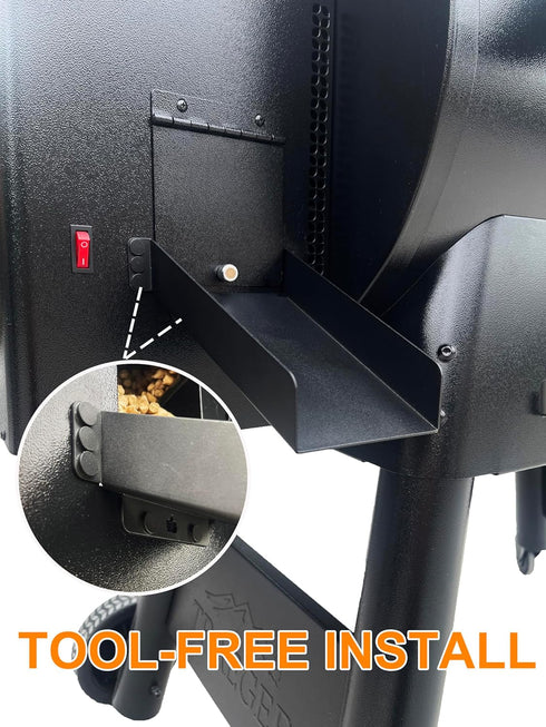 Pellet Grill Magnetic Helper Chute: Effortless Pellet Collection, Accessories for Traeger and Pit Boss Grill, Magnetic Pellet Slide for Emptying P...